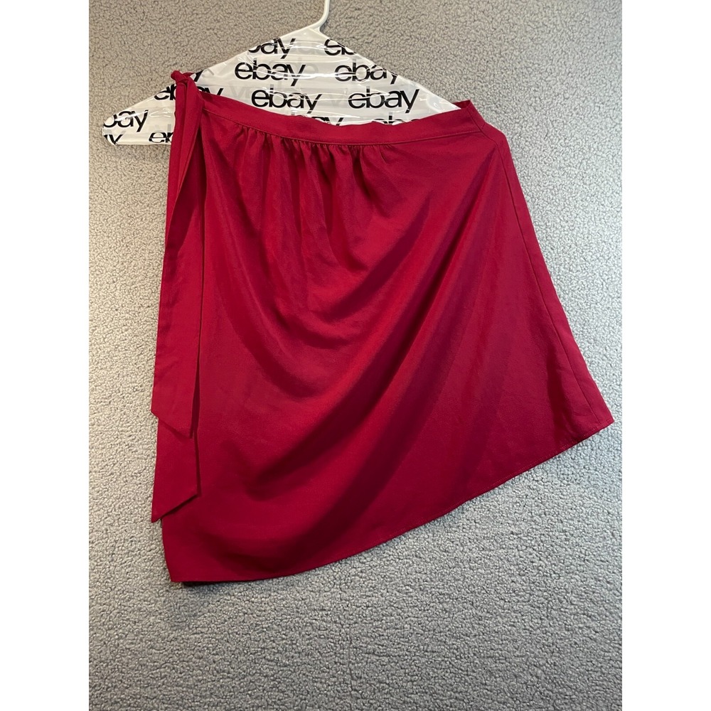 Shein Women's One Shoulder Asymmetrical Red‎ Top XL